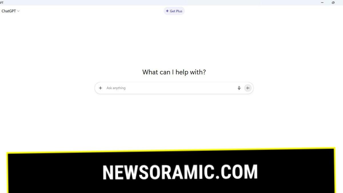 ChatGPT waits for a prompt.