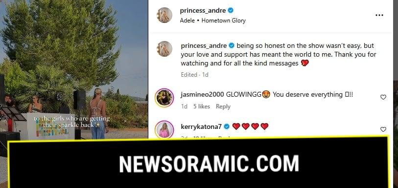 Princess Andre wins over viewers with her first solo TV project