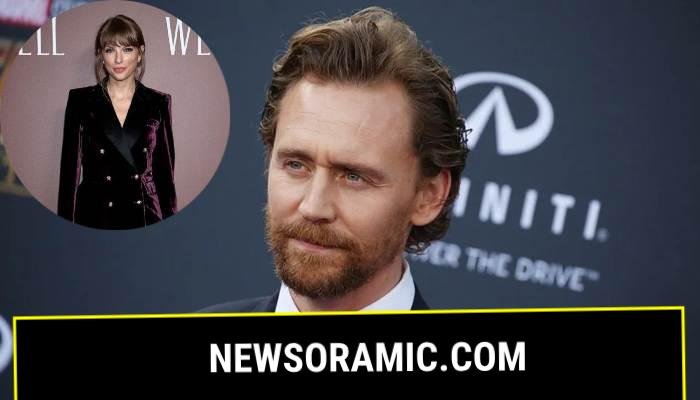 Tom Hiddleston caught off guard by Taylor Swift mention