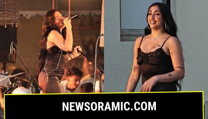 Madonna’s daughter Lourdes Leon stuns in black slip dress in Ibiza