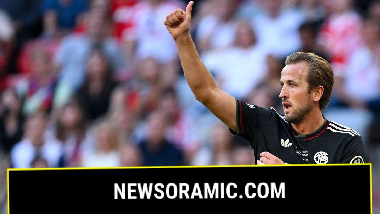 Kane scores, misses pen as Bayern thrash Spurs