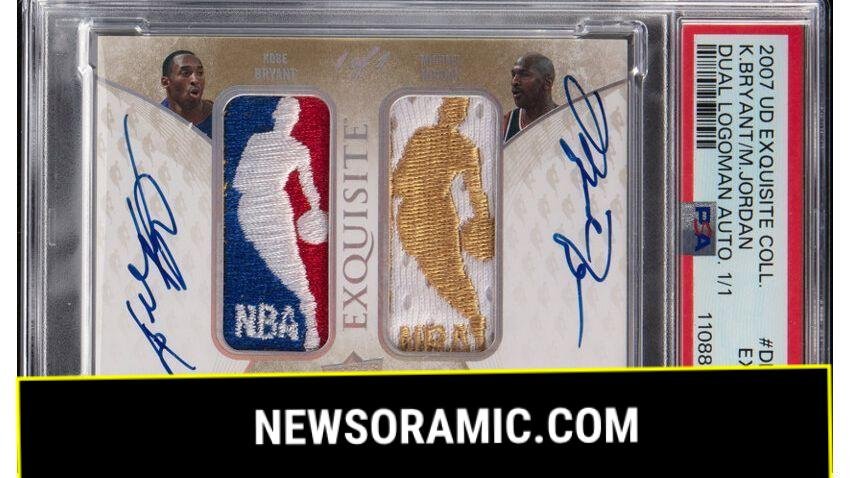 'Holy grail' MJ-Kobe card sells for record $12.9M