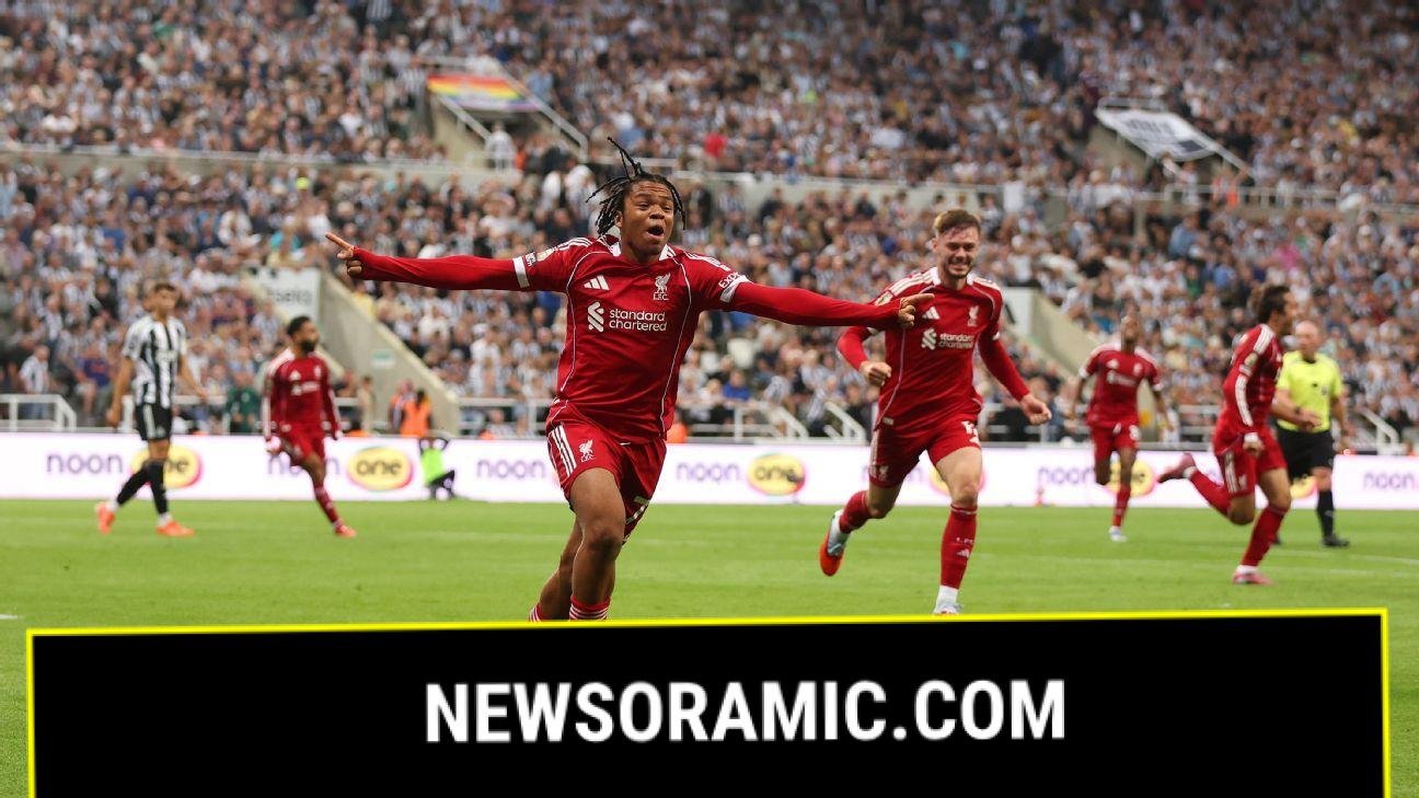 Van Dijk hails 16yo Ngumoha's 'dream debut'