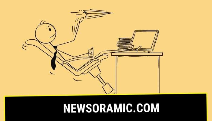 A representational sketch showing a bored person on their desk. — Canva