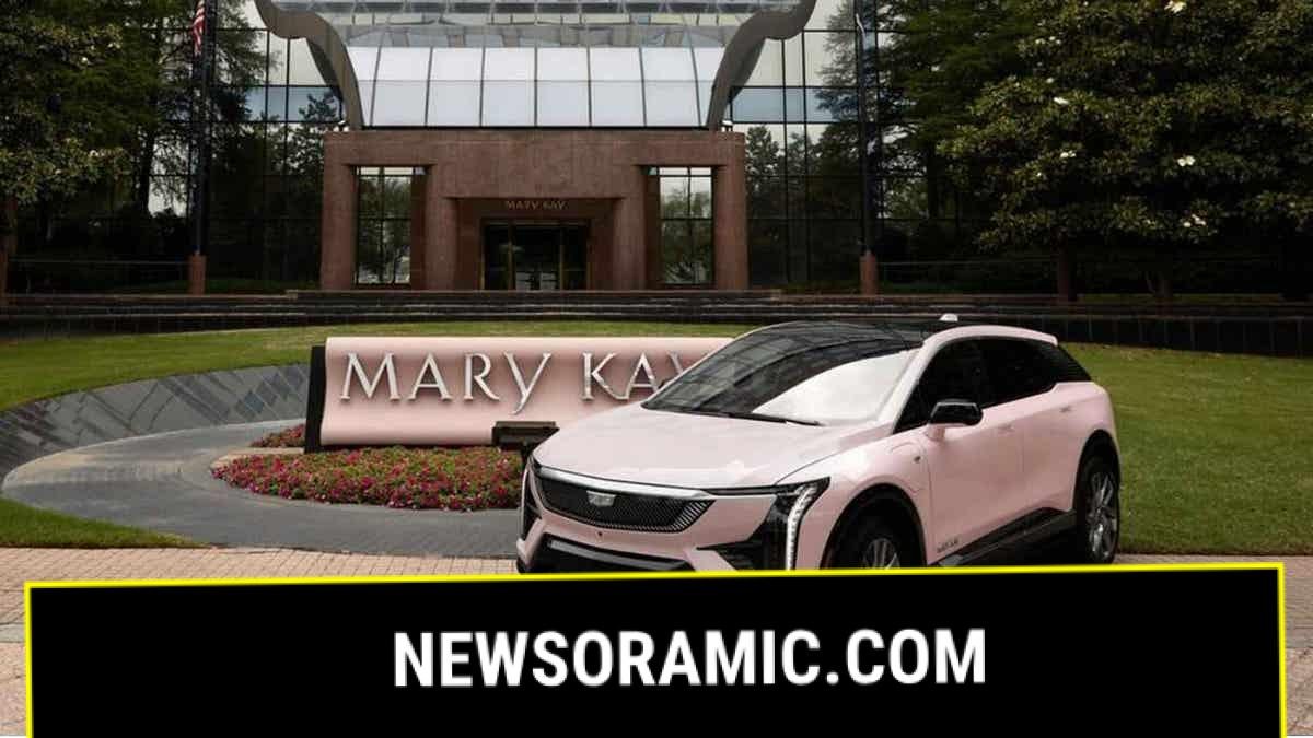 The Mary Kay electric Cadillac Optiq