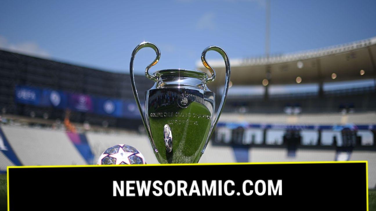 Fixtures schedule confirmed for Champions League