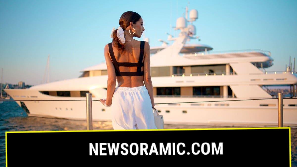 women getting botox on yacht