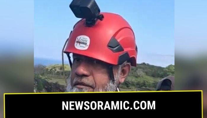 This screengrab shows Dr Zakir Naik bungee jumping in Bali, Indonesia, August 2, 2025. — X/@drzakiranaik