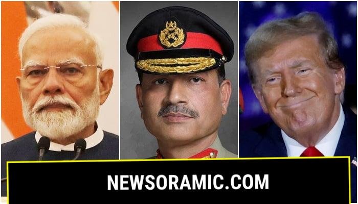 (From left) This combination of images shows Indian Prime Minister Narendra Modi, Pakistans army chief, Field Marshal Asim Munir, and US President Donald Trump. — Reuters/ISPR/File
