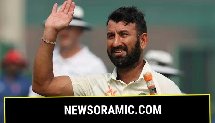 Now former Indian cricketer Cheteshwar Pujara waives during a Test match in this undated image. — Reuters/File