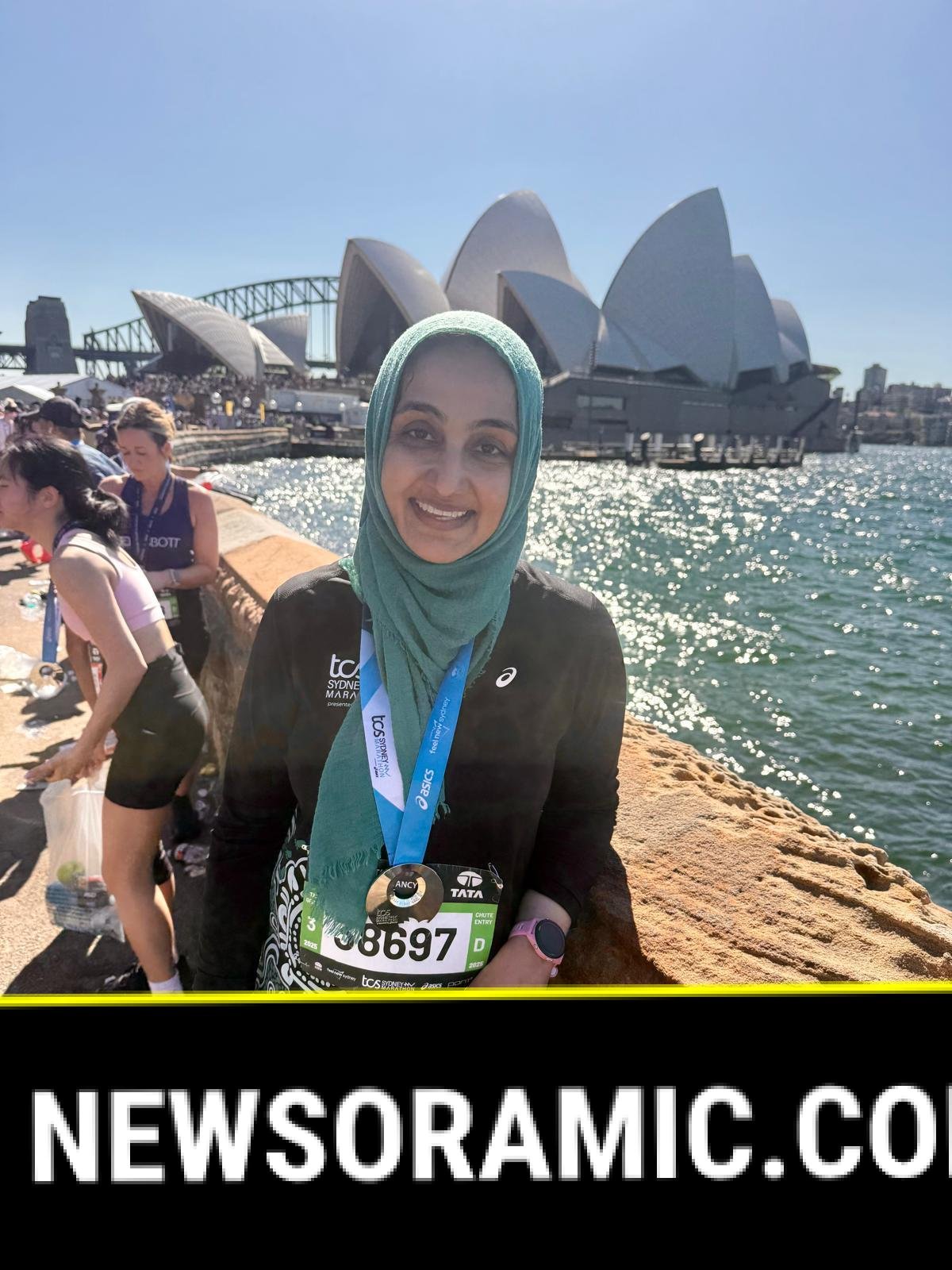 Pakistani American runner Yusra Bokhari. — Reporter