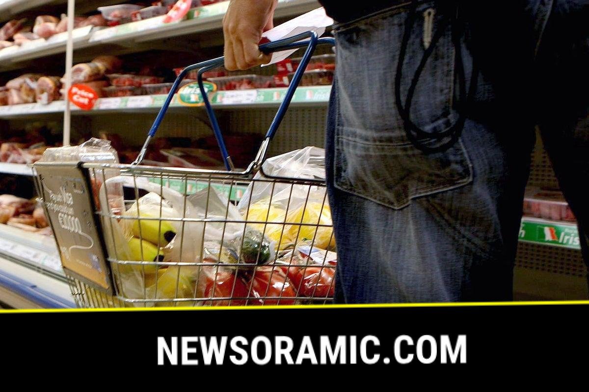 Business news live: FTSE 100 falls,  food inflation at 18-month high