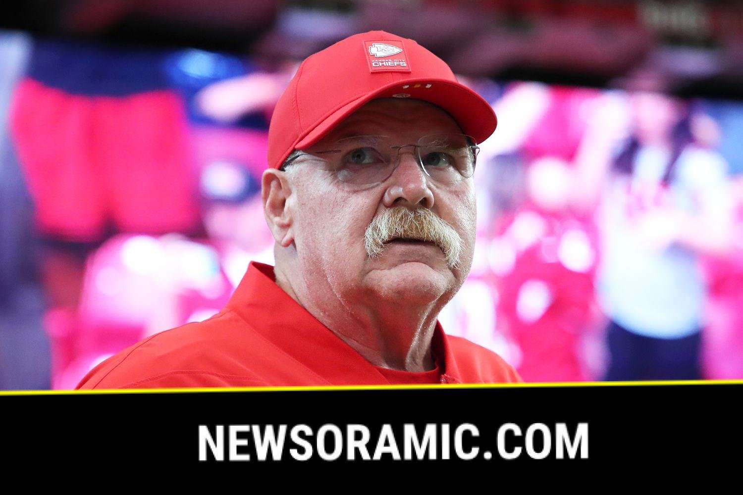 A bullet struck the office of Kansas City Chiefs head coach Andy Reid 15 months ago