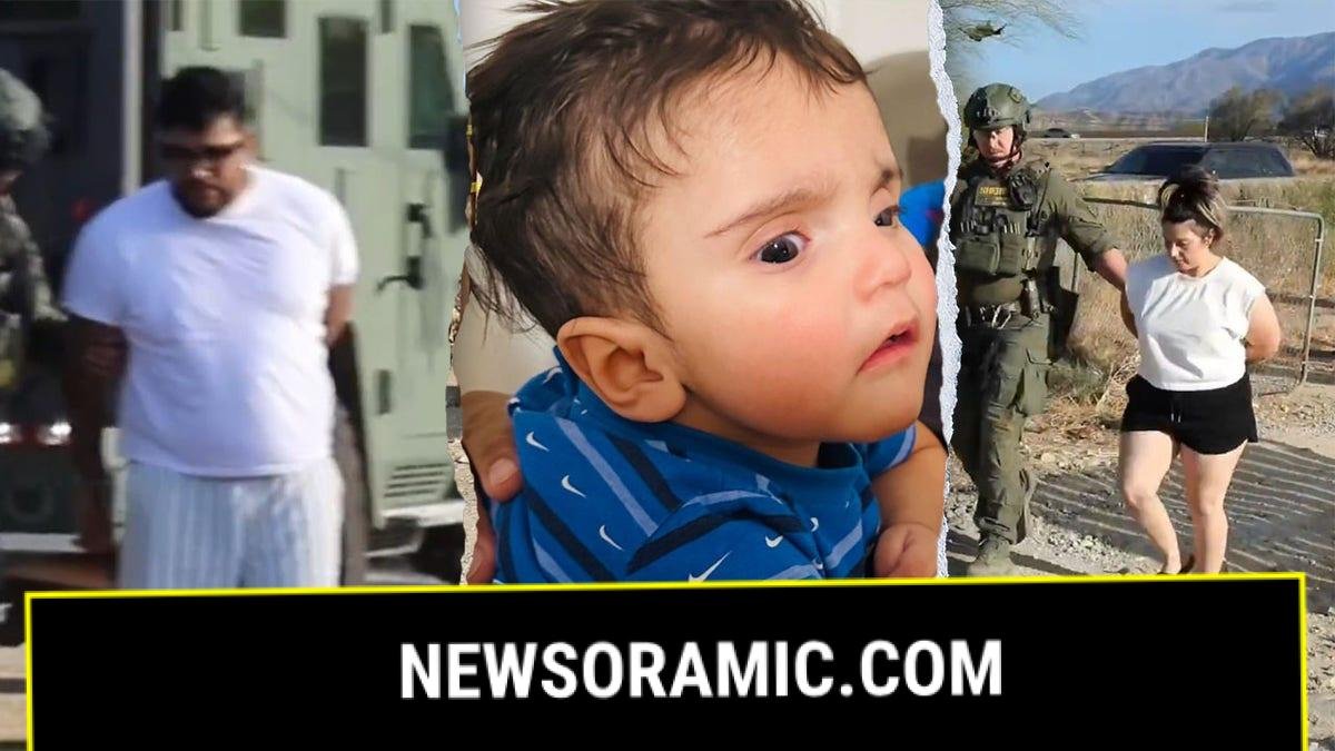 Jake Haro, 32, and Rebecca Haro, 41, and their son, Emmanuel Haro.