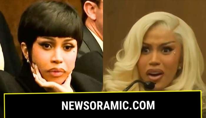 Cardi B bursts out laughing at lawyer's confusion over her hair during trial
