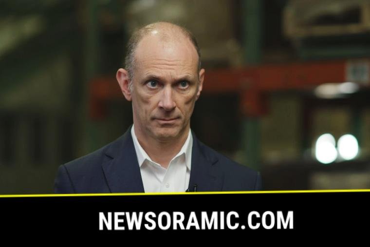 Chicago Fed President Austan Goolsbee is interviewed by NBC News at Mel-O-Cream Donuts of Springfield, Ill.