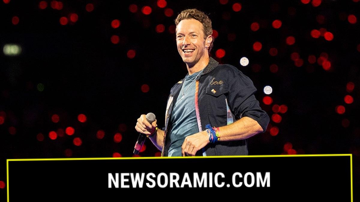 Chris Martin performs