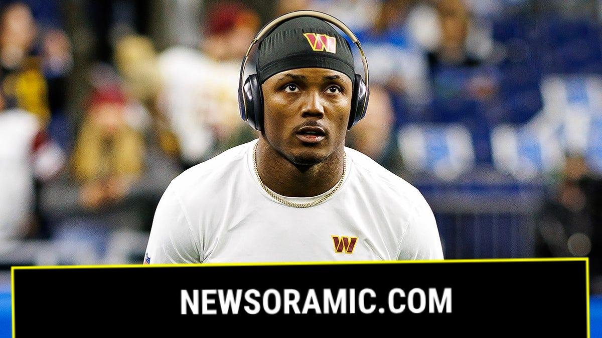 Terry McLaurin looks on field