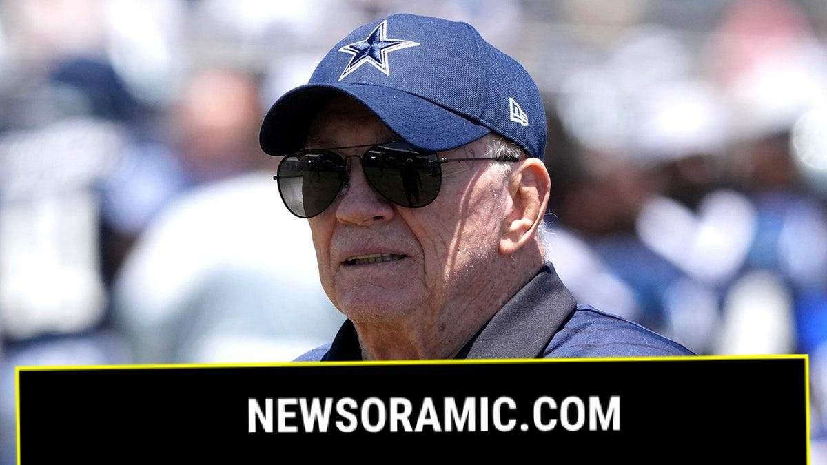Jerry Jones at training camp