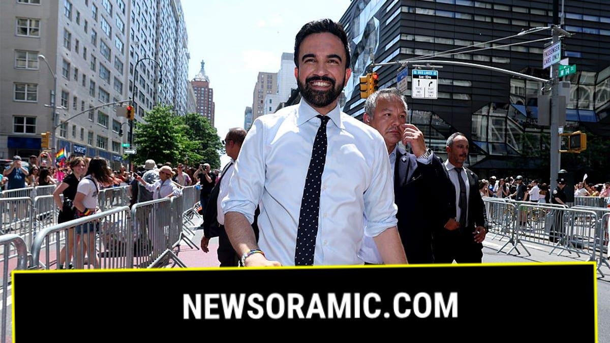 Zohran Mamdani at NYC Pride parade