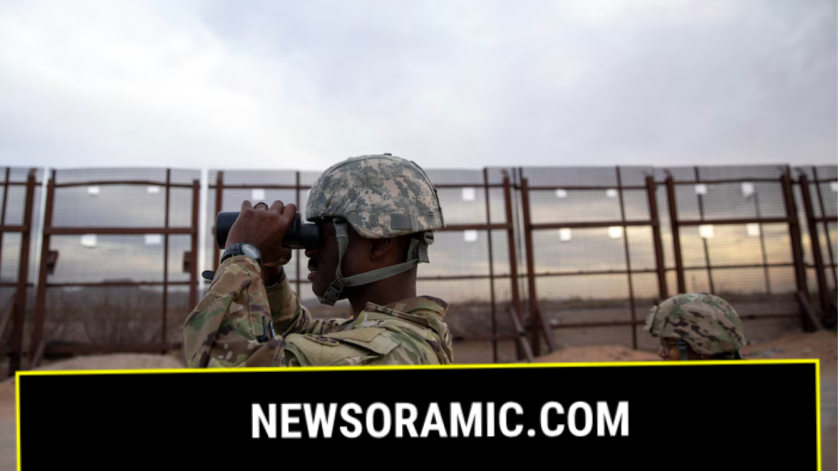 Soldiers at the border