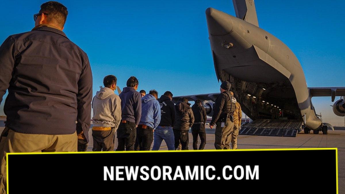 Deportation flight out of U.S.