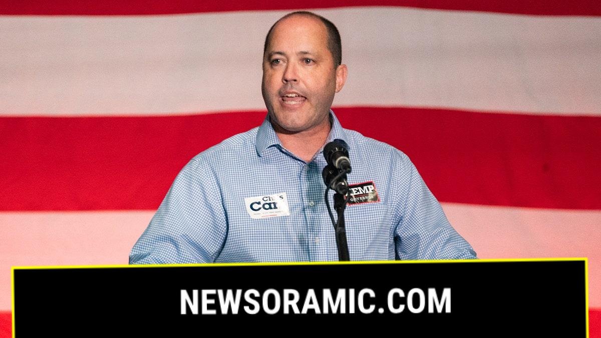 Georgia AG Chris Carr speaks at campaign rally