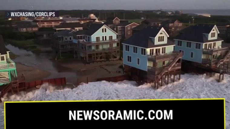 Hurricane Erin eyes the East Coast with dangerous surf and potential flooding