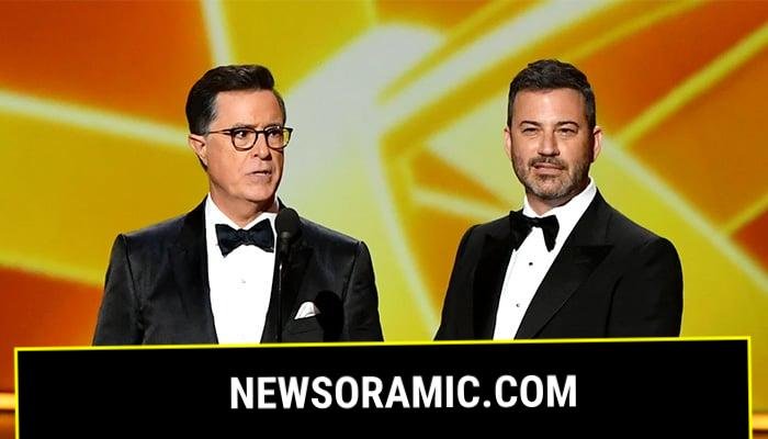 Jimmy Kimmel slams baseless rumours regarding Stephen Colbert’s ‘Late Show’