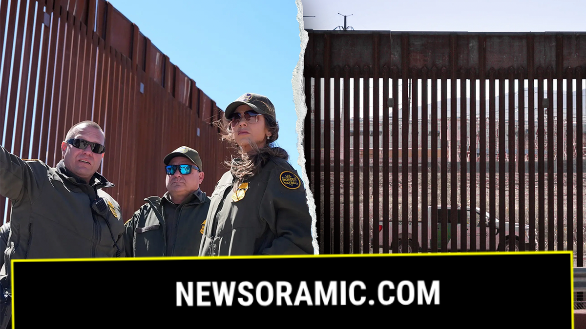 DHS Secretary Kristi Noem and southern border wall