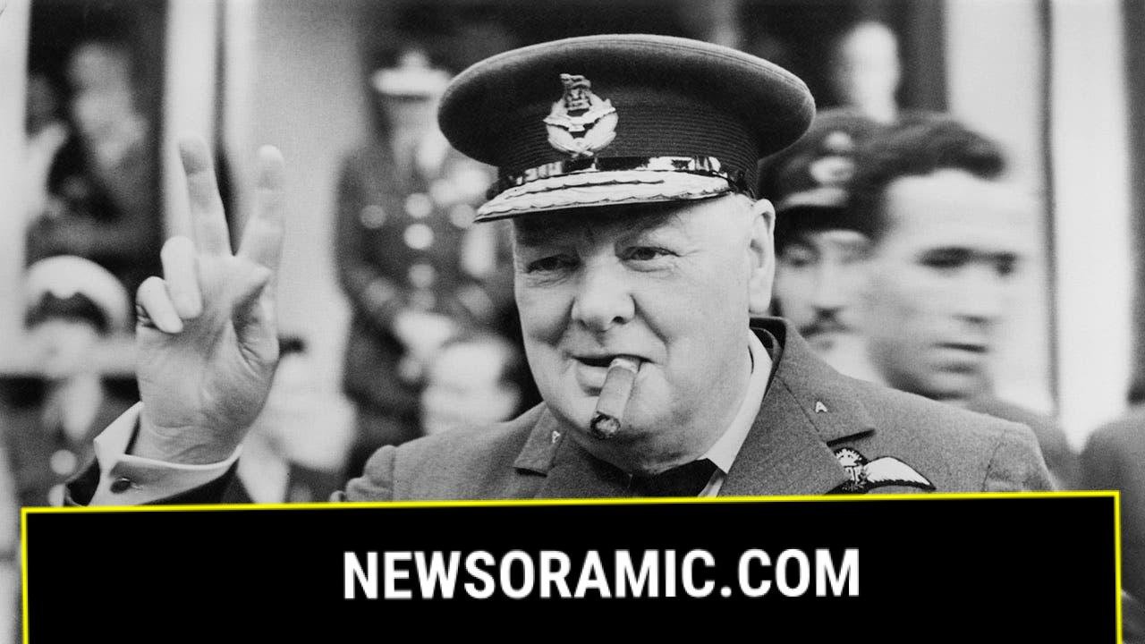 MORNING GLORY: Churchill then and now