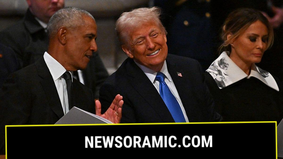 Former President Barack Obama and President Donald Trump