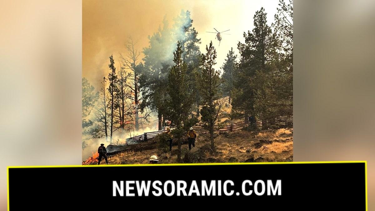 Oregon Flat Fire