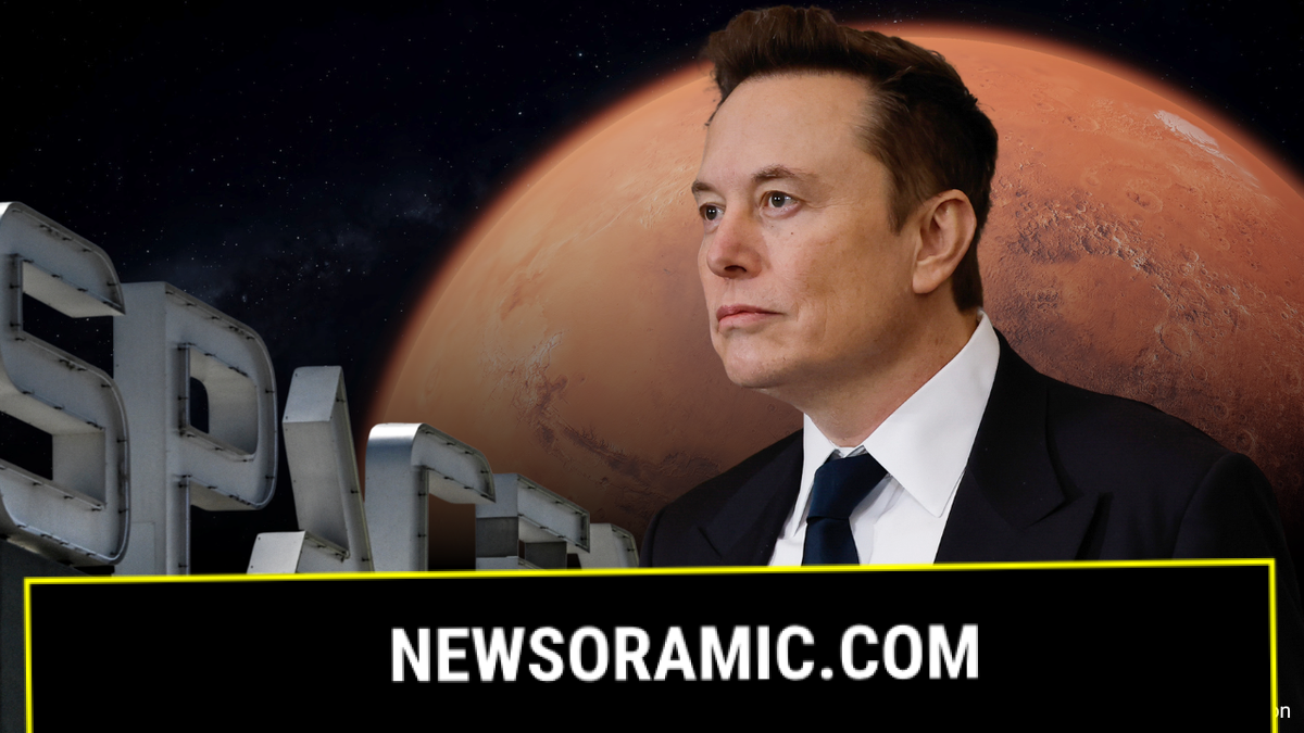 Elon Musk looking serious