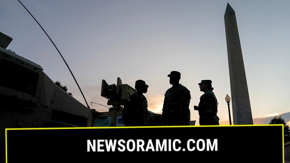 Federal law enforcement stand guard in Washington D.C. amid Trump's takeover of the police department