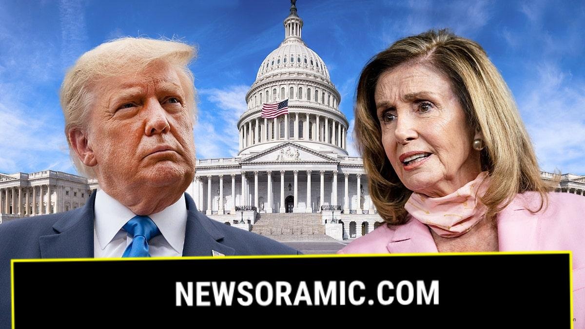 Trump Pelosi and the Capitol