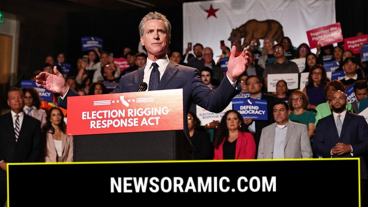 Gavin Newsom on redistricting
