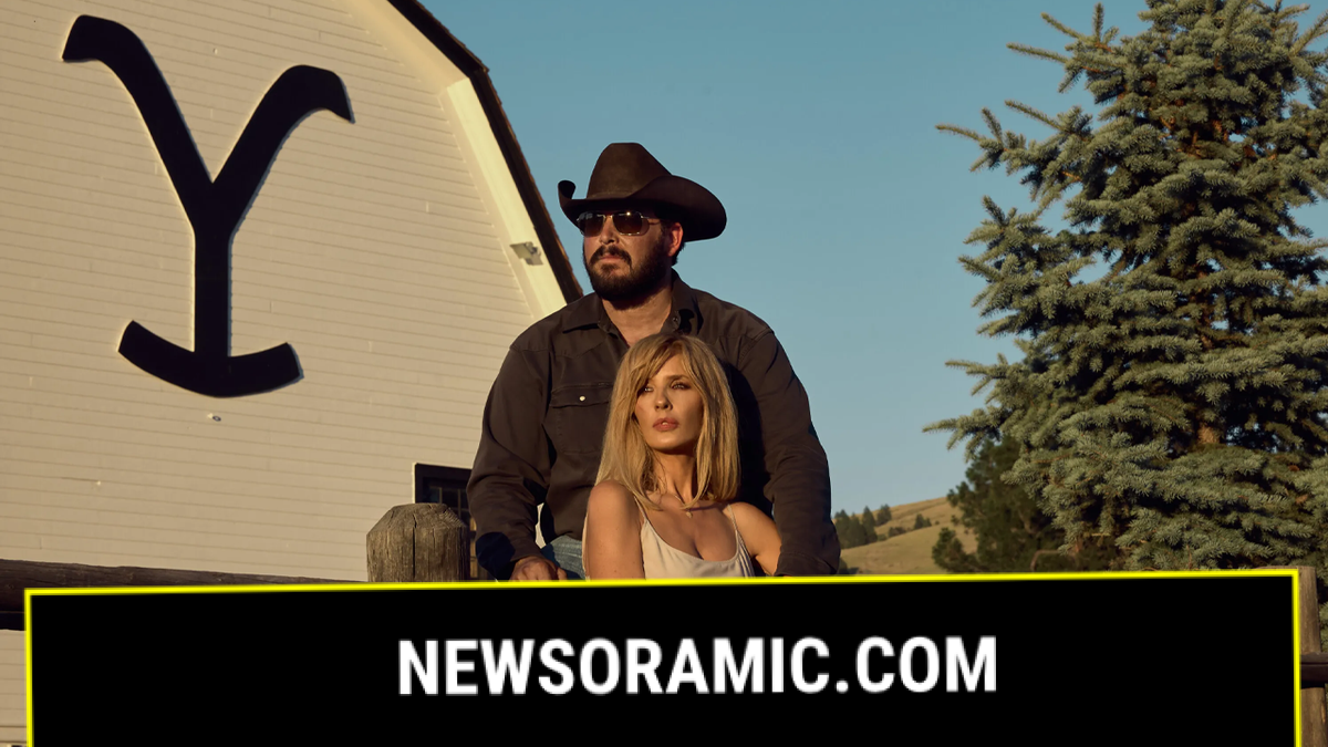 Kelly Reilly and Cole Hauser in Yellowstone