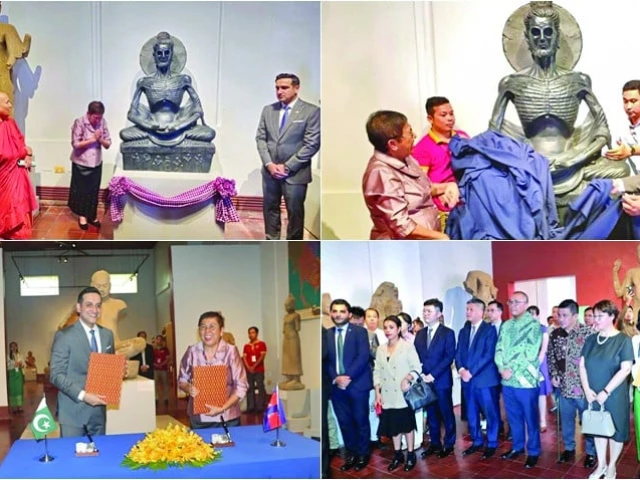 fasting buddha replica