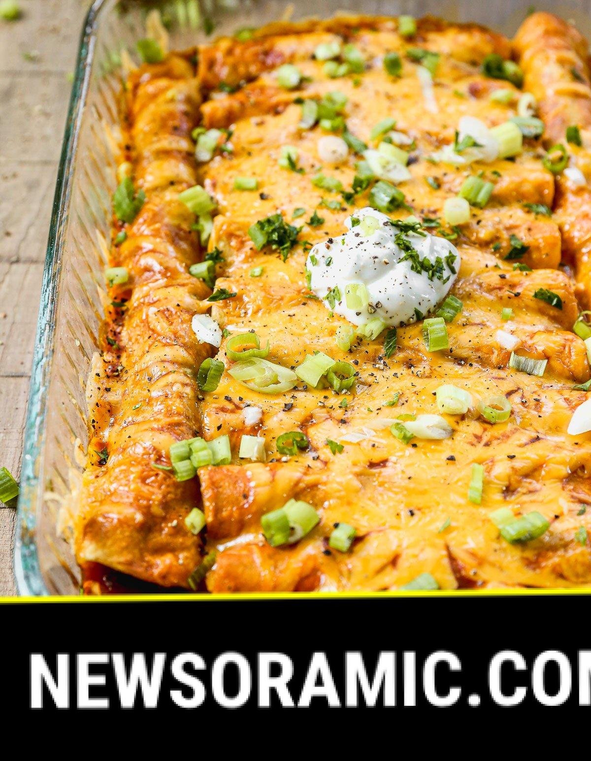 Ground Beef Enchiladas