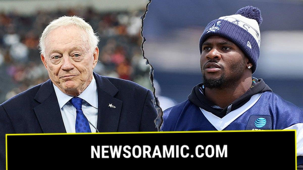 Jerry Jones and Micah Parsons