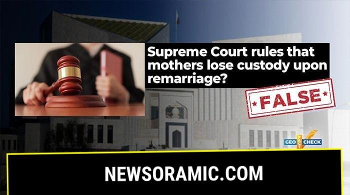Fact-check: Supreme Court has not ruled that mothers lose custody upon remarriage