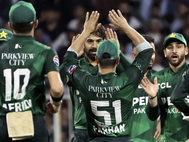 clutch moment haris rauf s double wicket maiden turned it in pakistan s favour photo afp