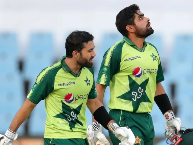tough call babar azam and mohammad rizwan haven t featured for pakistan in t20is since last year photo afp file