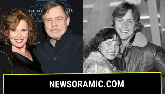 Mark Hamill and his wife, Marilou on 47 years of marraige