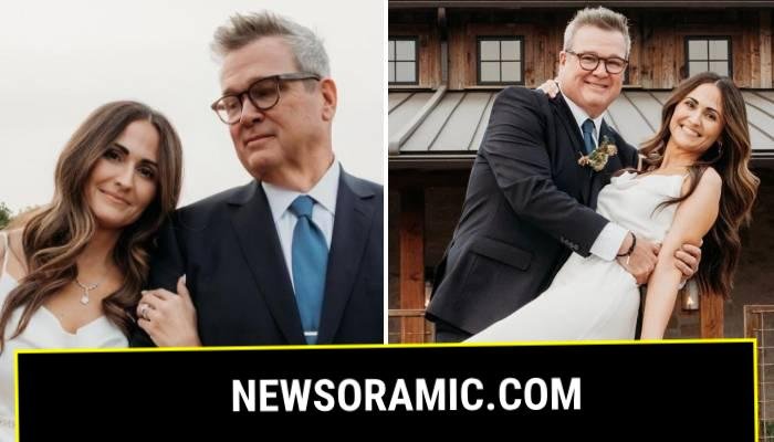 The newlyweds have been together since 2017 and got engaged in 2021