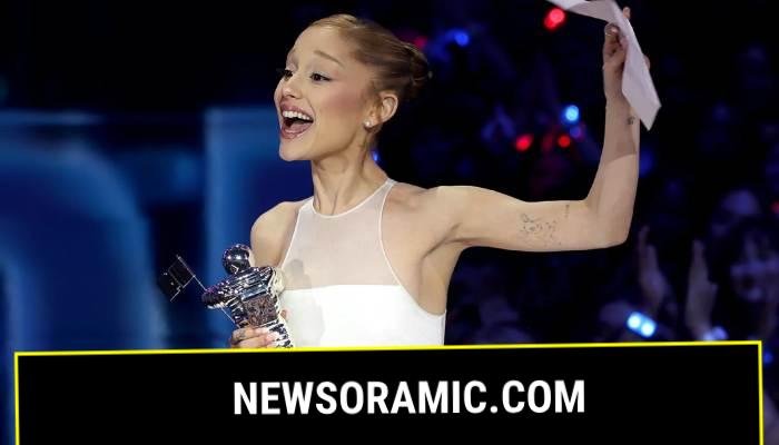 Ariana Grande’s solo appearance at VMA’s red carpet sparks speculation