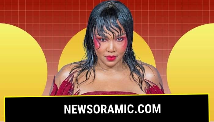 Lizzo shows off her toned figure in sheer corset