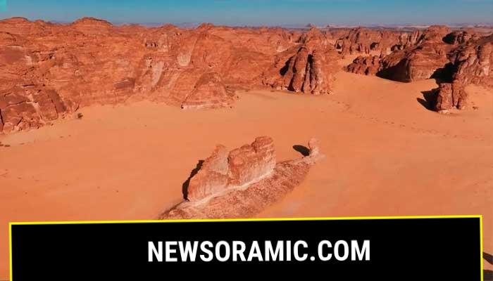 Fish Rock of Wadi AlFann. — SPA