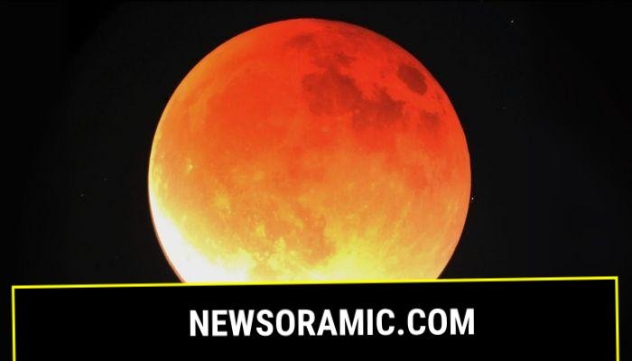 Total lunar eclipse as observed from Quetta on September 7, 2025. — SUPARCO
